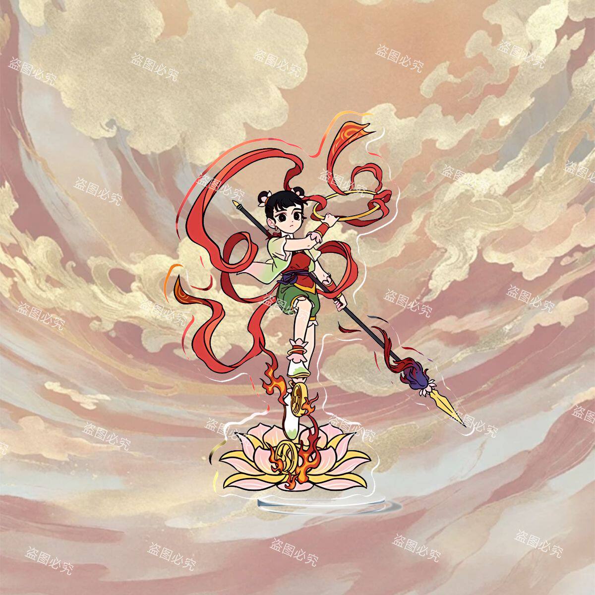 非人哉九周年系列亚克力立牌九月白泽小玉敖烈孙悟空周边哪吒摆件