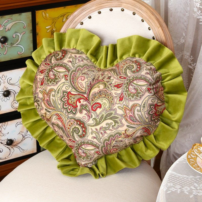 氛围感抱枕靠垫家居沙发腰靠造型枕美式手绘复古风靠背枕圆枕含芯,淘宝优惠券,粉丝福利购,淘宝优惠卷