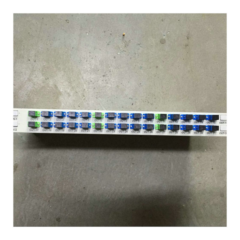 1 minute 4 1 minute 8 1 minute 16 1U19-inch standard chassis PLC optical splitter optical splitter rack non-uniform ratio