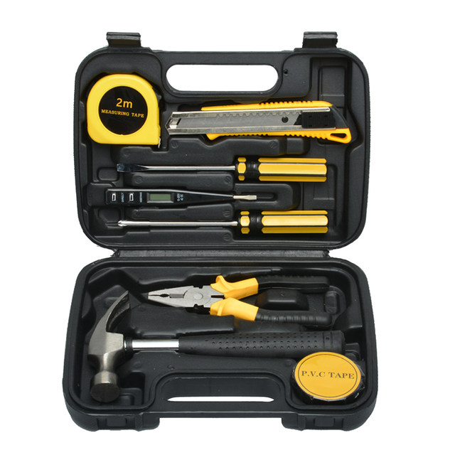 Jingtong Tool Combination Set Tool Hardware Tool Multifunctional Repair Tool Box Car Home Tool Set