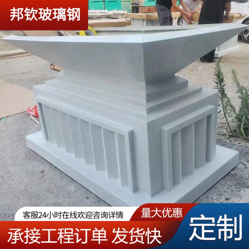 公路GOF天桥高架桥景观绿花箱方形花箱化商店景点酒小区落场地花 - 图2