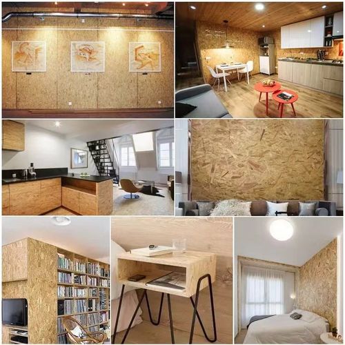 欧松板板材打底板免漆板刨花板OSB板板材工程基础板9mm-18mmE0级 - 图2