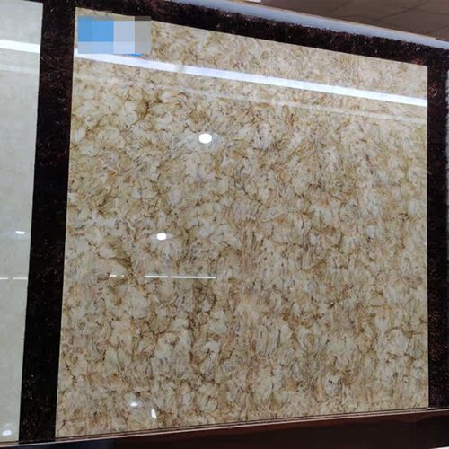 800亮光棕黄色爆米花微晶石瓷砖 客餐厅厨卫O过道简约现代地砖室 - 图3