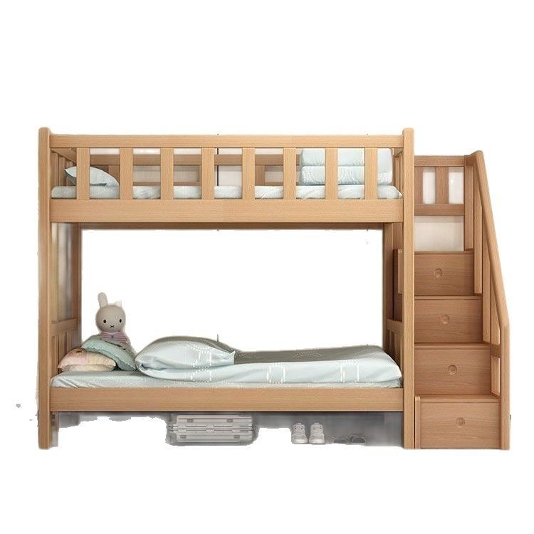 全实木儿童床上下床榉木高低床多功能子母床可拆分上下铺木床双层,淘宝优惠券,粉丝福利购,淘宝优惠卷