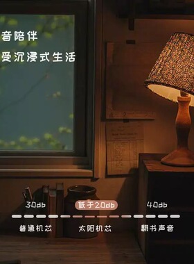 台湾太阳机芯石英钟表机芯静音