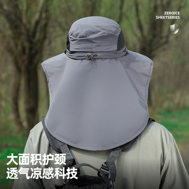 jeep吉普遮阳帽男士夏户外钓鱼防晒面罩渔夫帽遮脸徒步登山太阳帽,淘宝优惠券,粉丝福利购,淘宝优惠卷