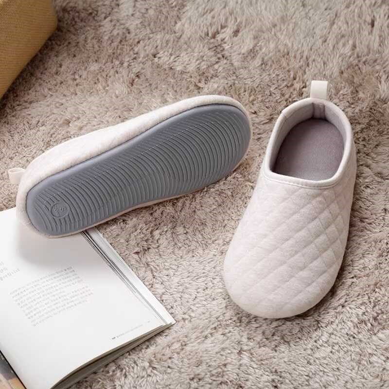 产妇孕妇月子鞋防滑地板静音春秋季室内居家包跟保暖棉拖鞋女家用,淘宝优惠券,粉丝福利购,淘宝优惠卷