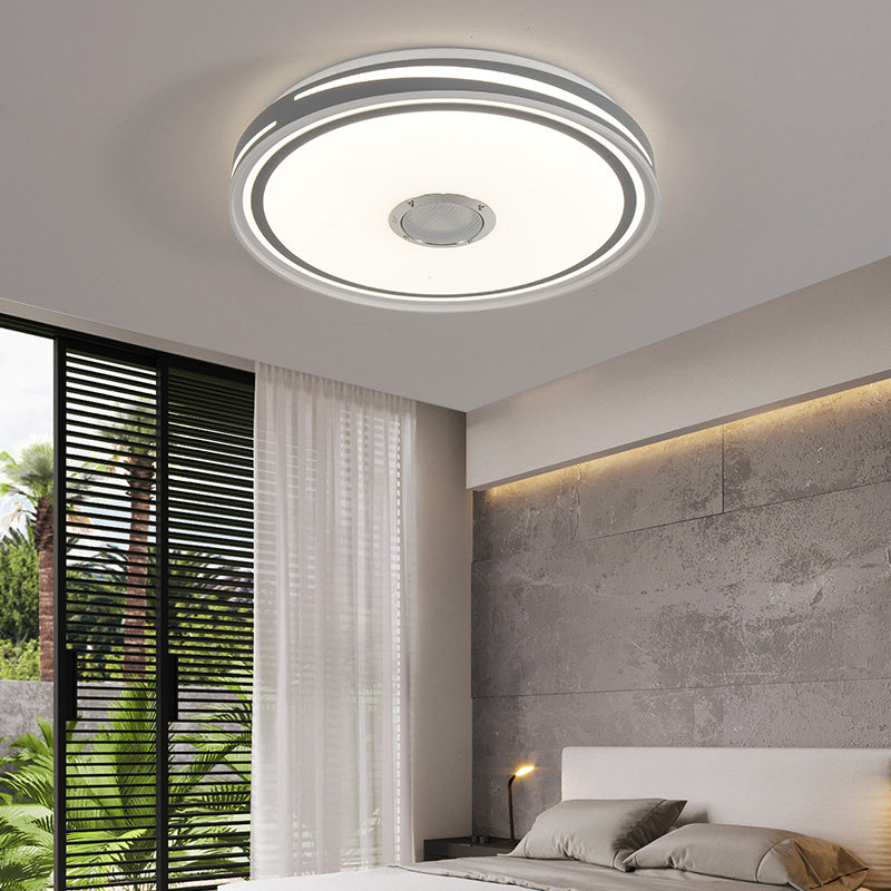 led圆形吸顶灯卧室带蓝牙音乐灯音箱音响灯书房婚房灯智能遥控灯,淘宝优惠券,粉丝福利购,淘宝优惠卷