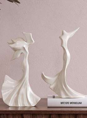 人物雕塑摆件抽象客简约感小家众厅电52634449视柜玄居关装饰