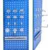 Perforated board display rack hardware tool rack square hole car beauty tool hanging board hook storage wall storage rack