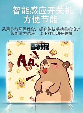 2026新款卡通智能体脂秤｜精准与