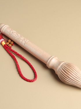 桃木文昌笔木雕摆件挂件随身挂饰