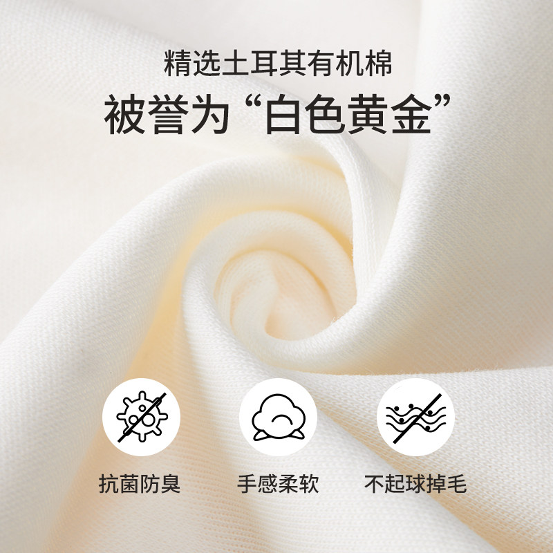 charlie banana进口婴儿口水巾新生儿有机棉小方巾宝宝纯棉洗脸巾