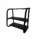 Dumbbell rack double-layer household commercial three-layer dumbbell rack gym kettlebell hexagonal dumbbell rack barbell rod rack