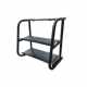 Dumbbell rack double-layer household commercial three-layer dumbbell rack gym kettlebell hexagonal dumbbell rack barbell rod rack