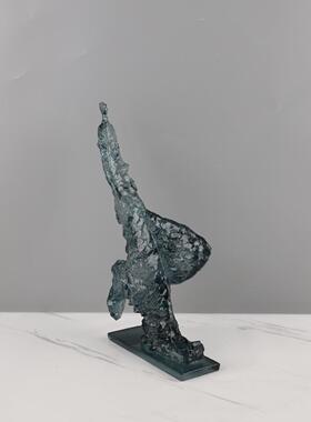 居式轻奢几何象人物雕塑桌抽1558面摆件客厅玄关酒店样欧板间家装