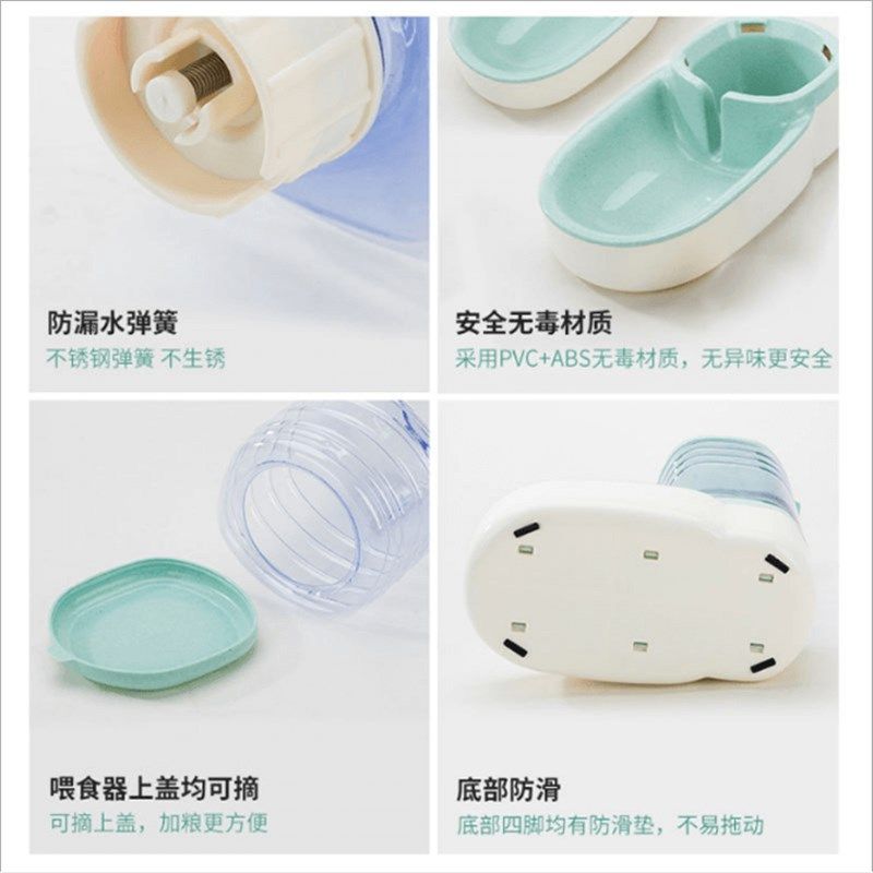 宠物狗狗自动喂食器猫咪狗自动饮水器狗碗猫盆喂水喂食组合储粮桶,淘宝优惠券,粉丝福利购,淘宝优惠卷