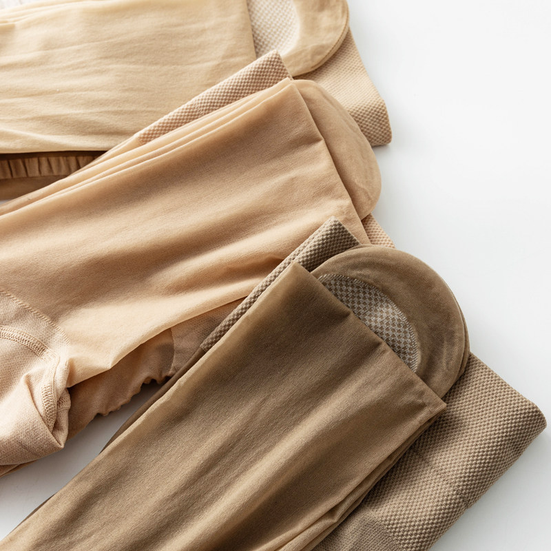 蜜桃臀连裤袜棉底丝袜女薄款防勾丝不掉档光腿肉色大码夏猫爪裤袜,淘宝优惠券,粉丝福利购,淘宝优惠卷