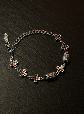 AvoStudio 中古手链-054Ancient 十字交织男女复古可调节手链