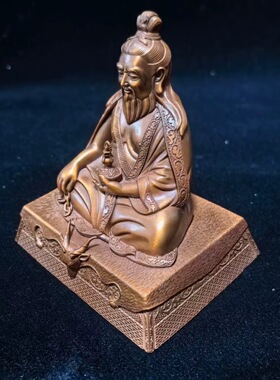 唐东甲/唐东杰/唐东杰布/唐东杰/10cm佛像摆件藏戏鼻祖桥梁大师