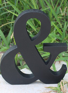 定制 实木字母摆件墙贴&图形木头汉字雕刻门头字广告字LOGO背景墙