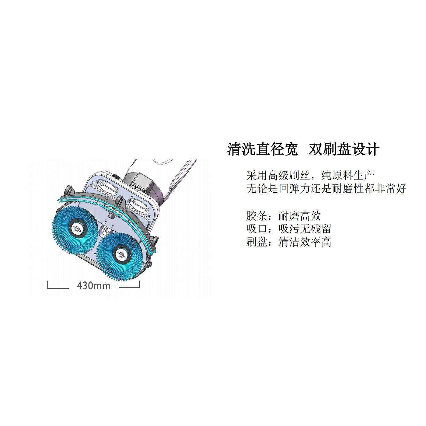 手推式洗地机商用扫地机小型扫拖一体商场超市拖地机凯迪威清洗,淘宝优惠券,粉丝福利购,淘宝优惠卷
