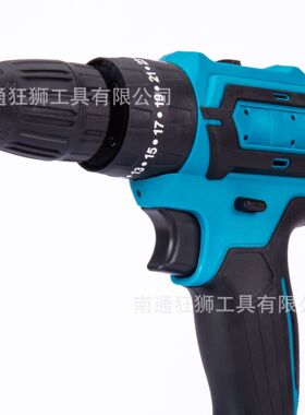 跨境新款21V电钻锂电电钻电动螺丝刀多功能手电钻工具套装