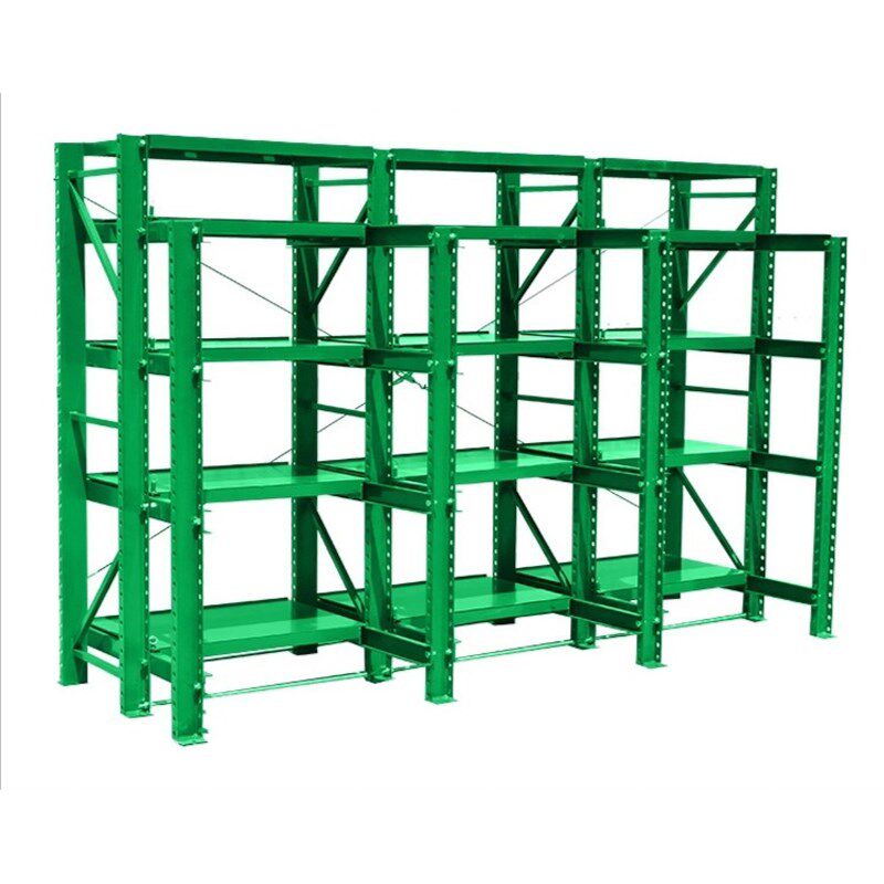 重型模具架抽屉式五金压铸注塑槽钢模具存放整理架半开全开式定做 - 图1