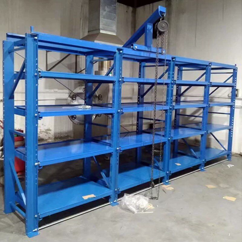 重型模具架抽屉式五金压铸注塑槽钢模具存放整理架半开全开式定做 - 图3