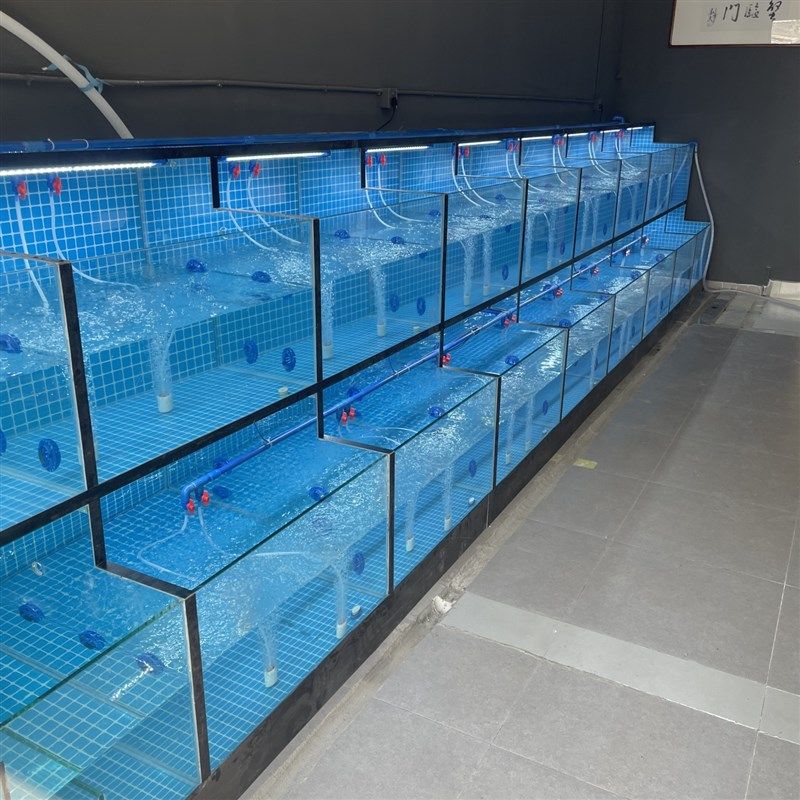 海鲜池商用酒店海鲜缸超市贝类池餐厅海鲜鱼缸移动虾蟹缸大闸蟹缸,淘宝优惠券,粉丝福利购,淘宝优惠卷