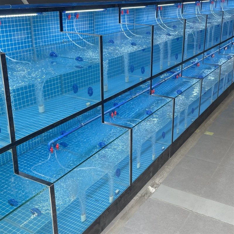 海鲜池商用酒店海鲜缸超市贝类池餐厅海鲜鱼缸移动虾蟹缸大闸蟹缸,淘宝优惠券,粉丝福利购,淘宝优惠卷