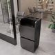 Internet celebrity hair salon tool cabinet hair salon barber shop stainless F steel multi-layer storage cabinet haircut without installation