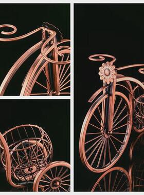 轻奢红酒架摆件酒柜装饰品客厅高档简约现代创意家居饰品酒杯架子