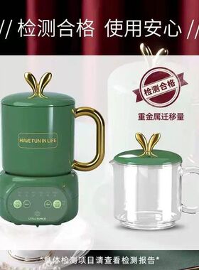 小南瓜养生杯电炖杯全自动多功能煮茶粥牛奶迷你电热杯玻璃杯配件