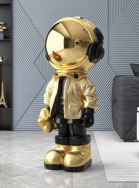 创意宇航员摆件客厅电视柜旁边大型落地装饰品太空人乔迁新居礼品