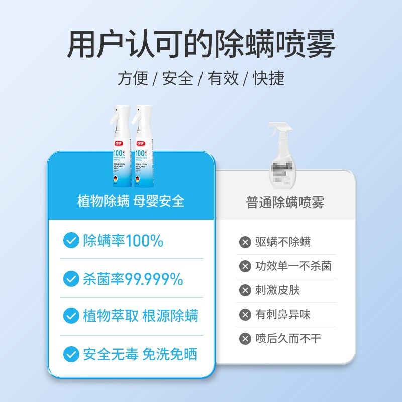 床上除菌除螨喷雾剂母婴宠物家用学生宿舍祛味被子免洗去螨虫喷剂,淘宝优惠券,粉丝福利购,淘宝优惠卷