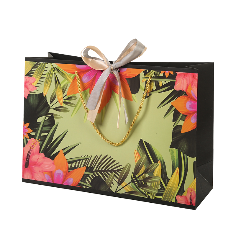 鲜花手提袋节花束礼品袋生日纸袋包装袋子伴手礼物袋子定制LOGO