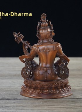 速发藏传佛像妙音神铜像饰拜寺传神像佛藏家客厅菩萨品坐像寸