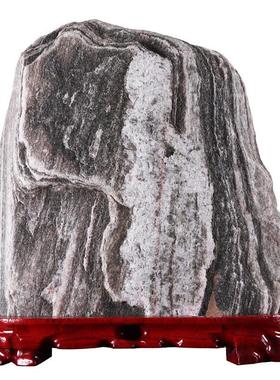 正宗天然泰山石原石风水石镇宅泰山石敢当家用靠山石办公室内摆件