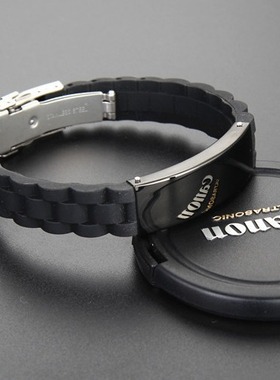 厂家欧美时尚刻字Men bracelet男手饰配饰男款饰品硅胶不锈钢手环