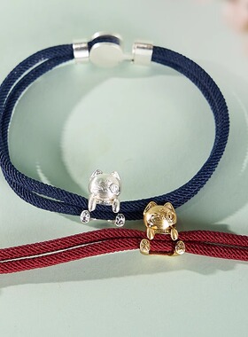 大英博物馆情侣手链红绳生日礼物