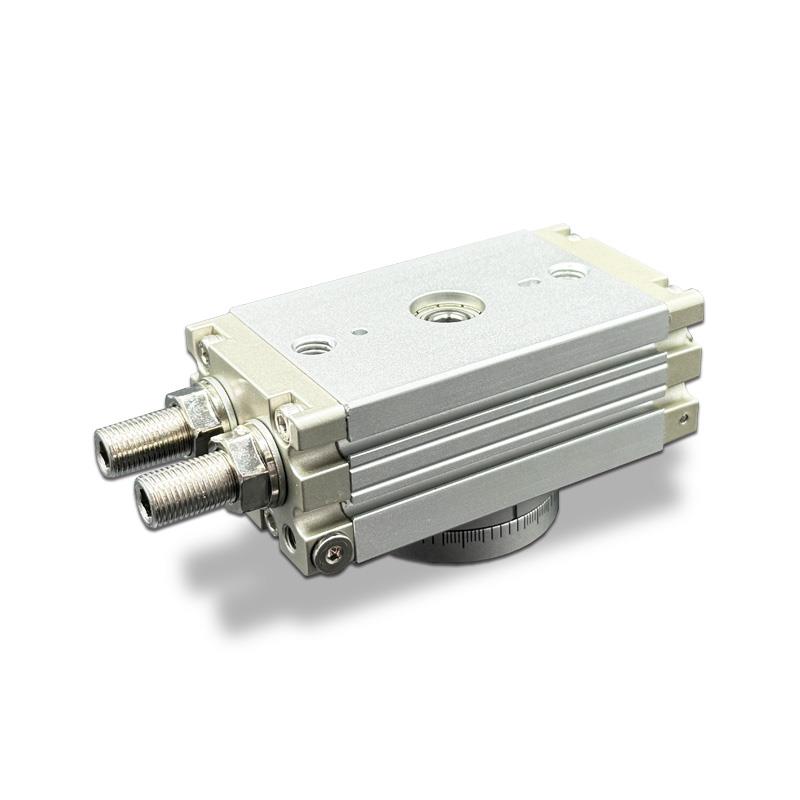 旋转摆动气缸可调0-180度HRQ7 HRQ10A/HRQ20A HRQ30A/50A/70/100 - 图0