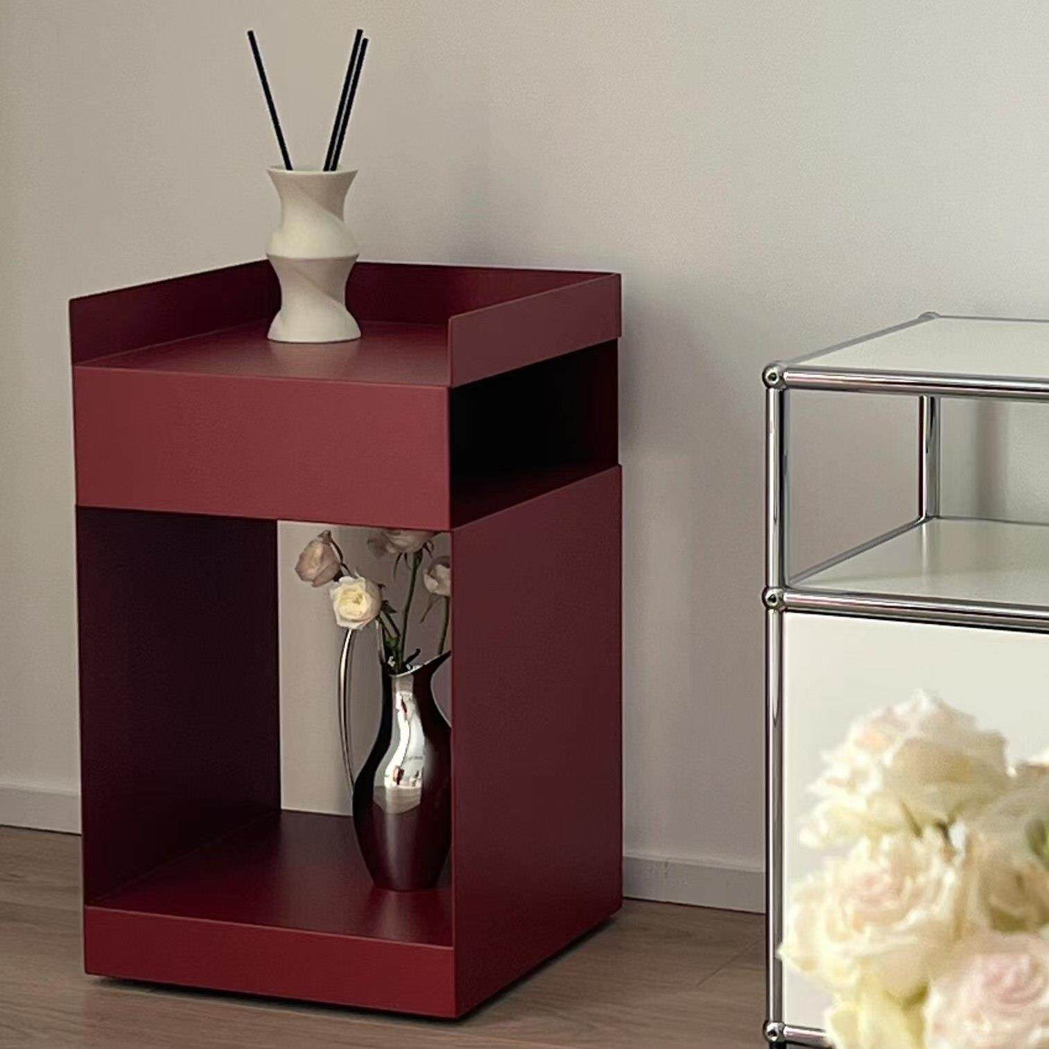 北欧设计师沙发边几家用卧室网红西子蓝床头柜可移动推车收纳边柜,淘宝优惠券,粉丝福利购,淘宝优惠卷