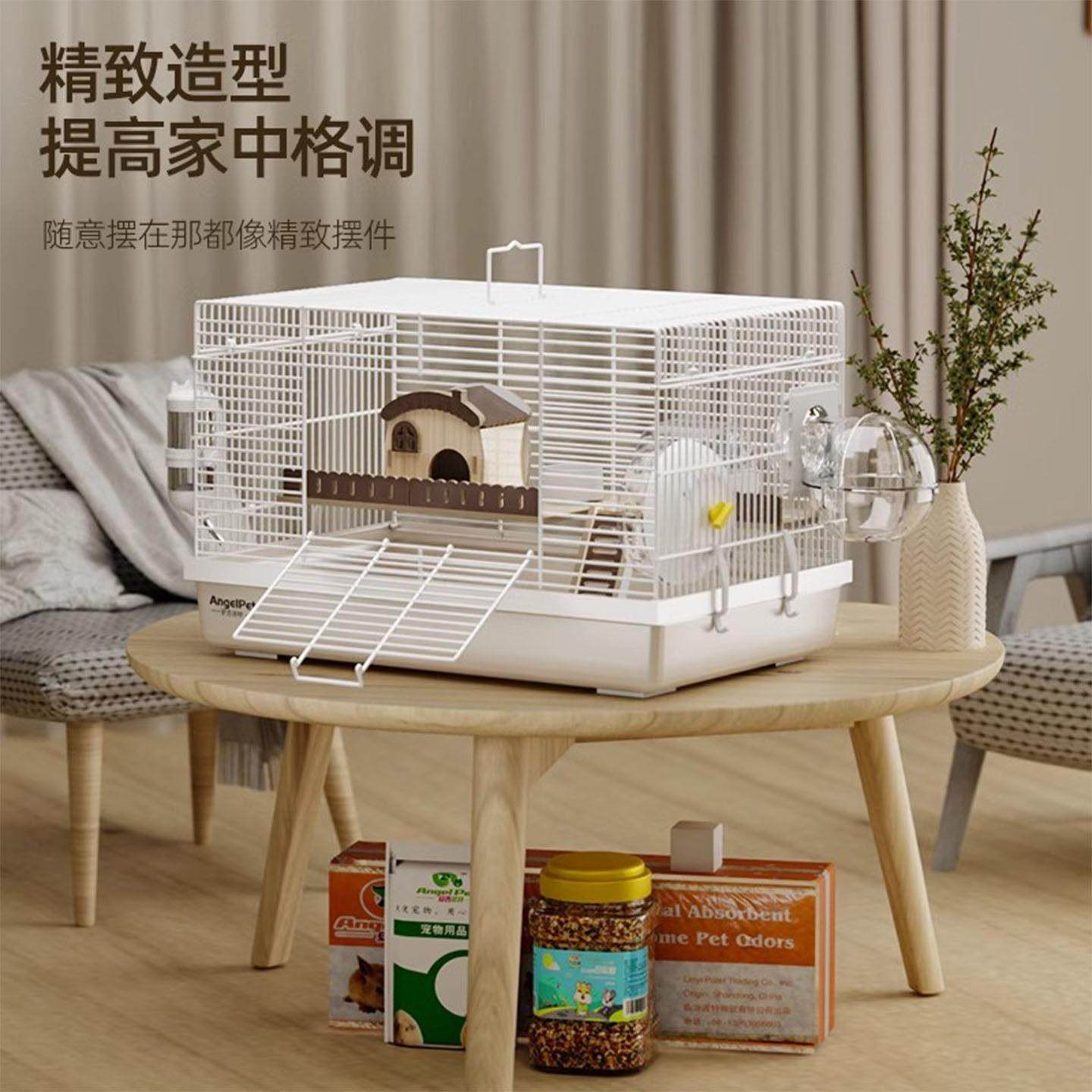 德国宠物仓鼠笼子铁丝笼豪华别墅仓鼠专用特大60防啃咬金丝熊双层,淘宝优惠券,粉丝福利购,淘宝优惠卷