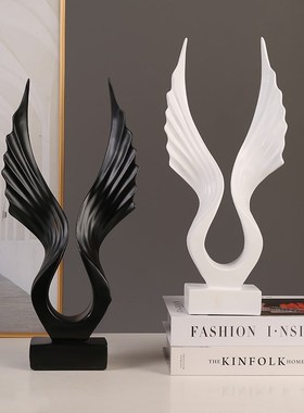 轻奢艺术摆件家居客厅电视柜酒柜摆设办公室书柜书架装饰品工艺品