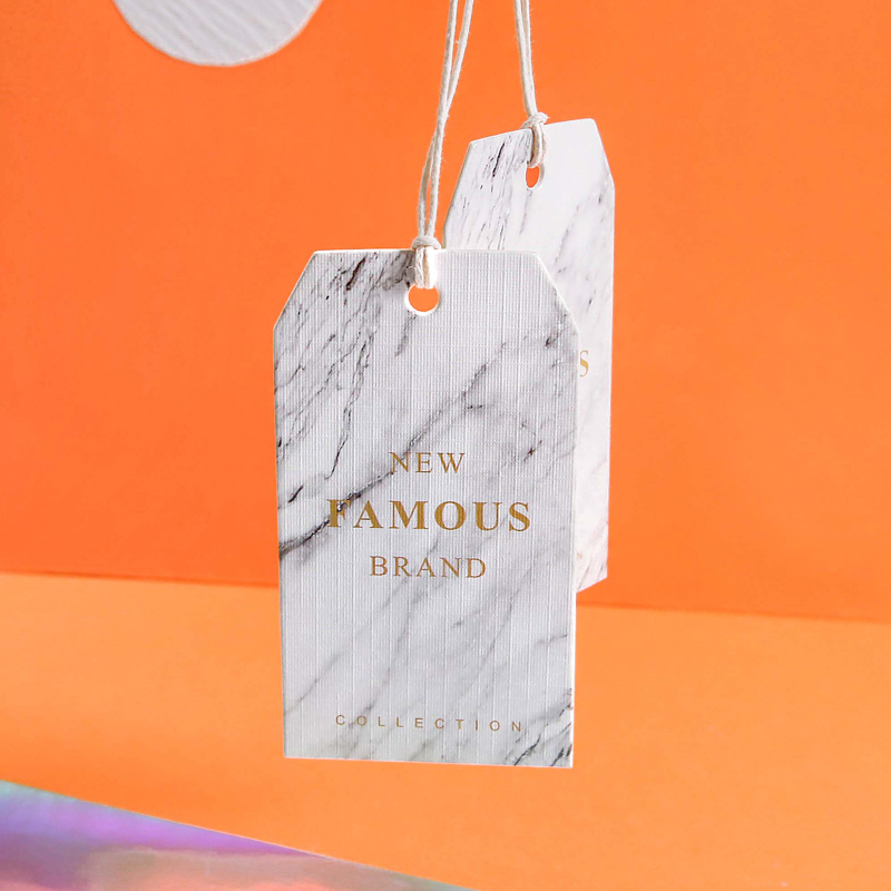 吊牌定制衣服商标标签订做服装店logo挂牌订制男装女装吊牌定做 - 图1