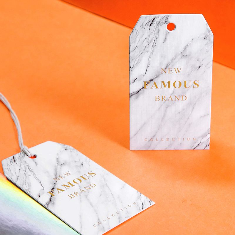 吊牌定制衣服商标标签订做服装店logo挂牌订制男装女装吊牌定做 - 图2