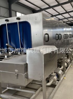 烘焙周转托盘清洗机多功能料盘自动喷淋去污清洗机洗箱机现货