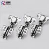 40-cup large cover plate buffer damping hinge cabinet wardrobe door hydraulic spring hinge door hinge leaf customization