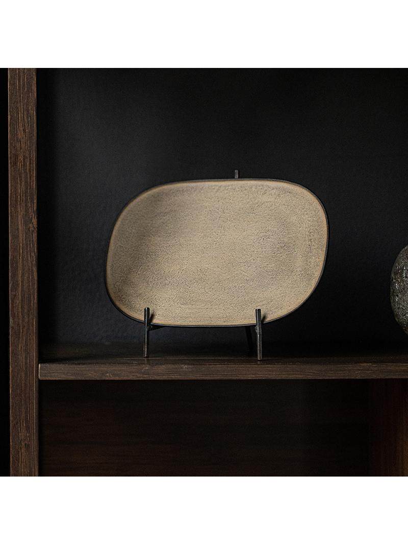 铁艺盘架 书架 餐盘支架  手工铁艺简约陶瓷盘架摆件置物架,淘宝优惠券,粉丝福利购,淘宝优惠卷